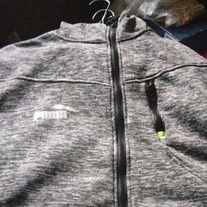 Puma Gray Zip-Up Jacket